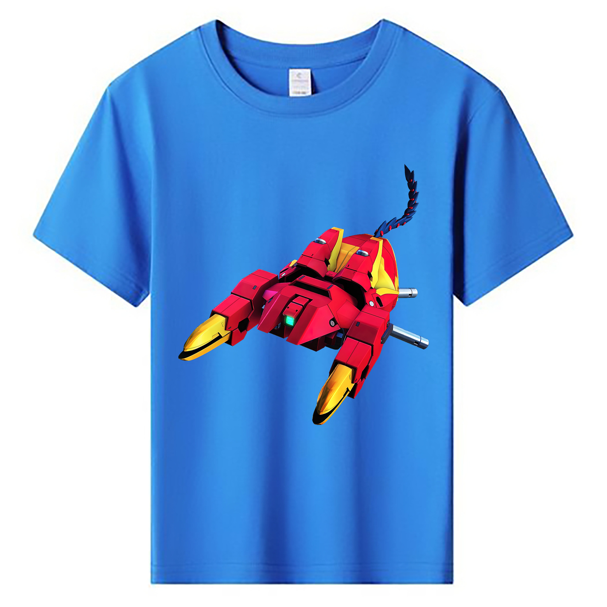 （画像用） 機動戦士ガンダム Mobile Suit Gundam 綿100％キッズTシャツ（フロントプリント）